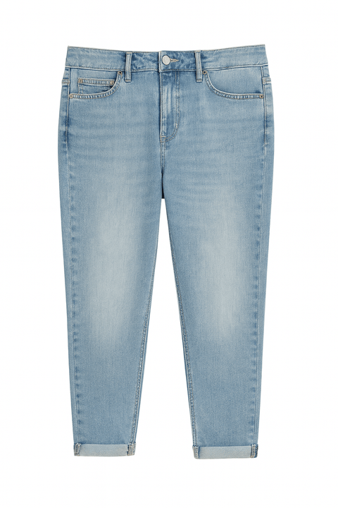 Lee Women's Blue 401  Regular Tapered Mid-Rise Jeans | Lee in Lebanon