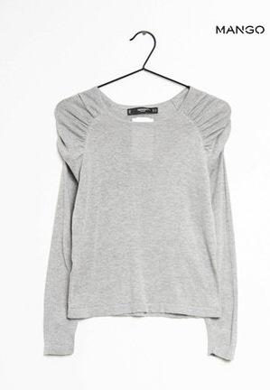 Mango Women's Grey Long-Sleeve Sweatshirt| Mango in Lebanon