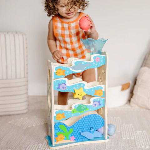 Melissa & Doug Rollables Wooden Ocean Slide | Melissa & Doug In Lebanon