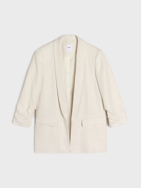 Sinsay Women's Beige Relaxed Fit Viscose Blazer|Sinsay In Lebanon