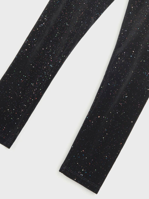 Sinsay Girl's Black Glittery Legging |Sinsay In Lebanon