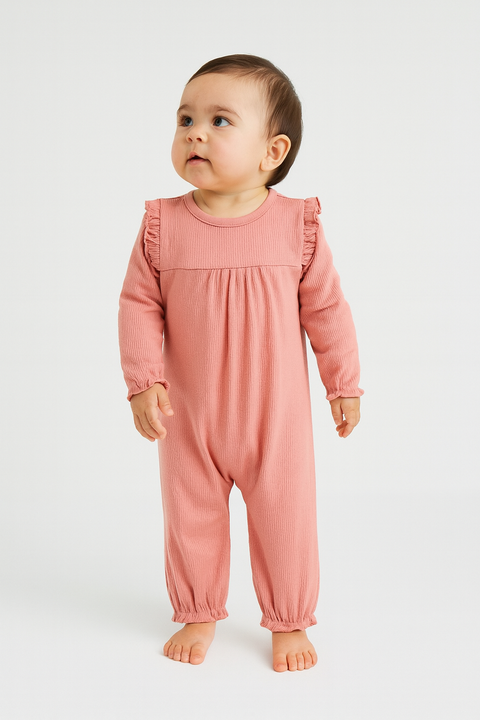 Sinsay Fox And Bunny Baby Girl's Rose Overall | Sinsay In Lebanon