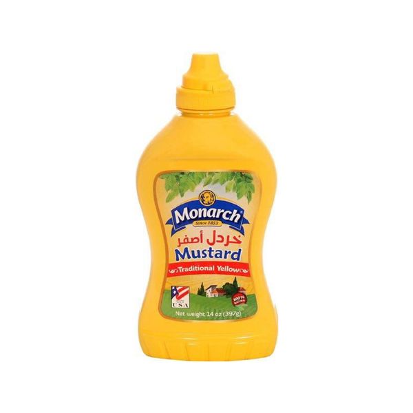 Monarch Mustard Sauce Squeeze 397g | Monarch In Lebanon