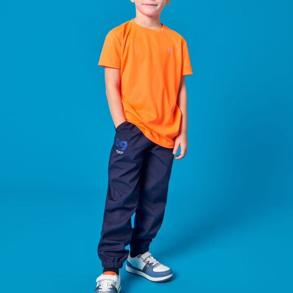 Sinsay Baby Boy's Navy Graphic Printed Active Pants