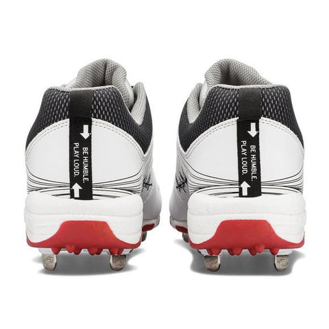 Ringor Boy's White/Black Flite Spikes Baseball Sneakers | Ringor in Lebanon