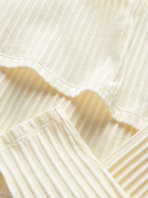 Reserved Girl's Off White Open Shoulder Long Sleeve Blouse |Reserved In Lebanon