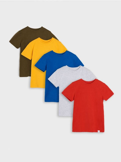 Sinsay Boy's Multicolor 5 Pack T-Shirts | Sinsay In Lebanon