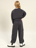 Sinsay Girl's Charcoal Grey Layered-Look Sweatshirt | Sinsay in Lebanon