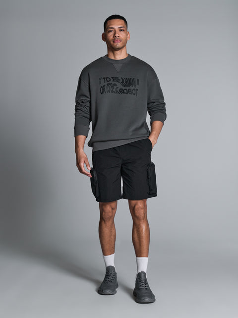 Sinsay Men's Dark grey  With Print Sweatshirt  | Sinsay in Lebanon