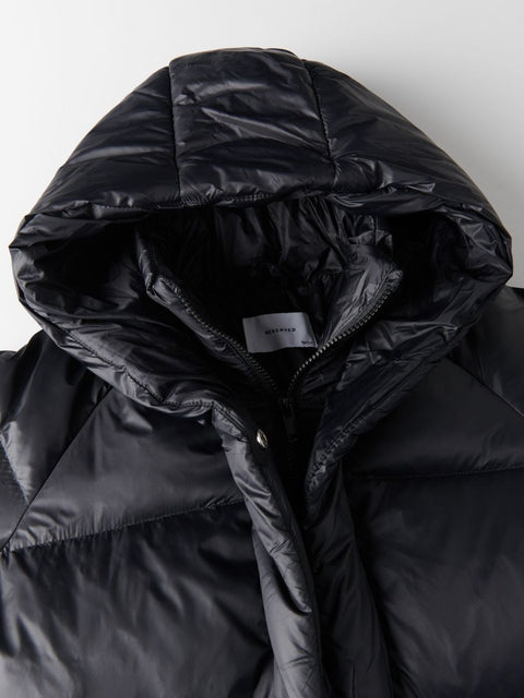 Reserved Girl's Black Hooded Quilted Jacket|Reserved In Lebanon
