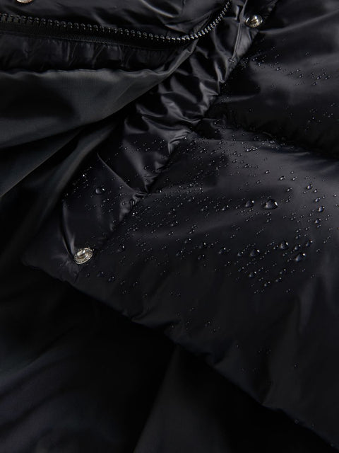 Reserved Girl's Black Hooded Quilted Jacket|Reserved In Lebanon