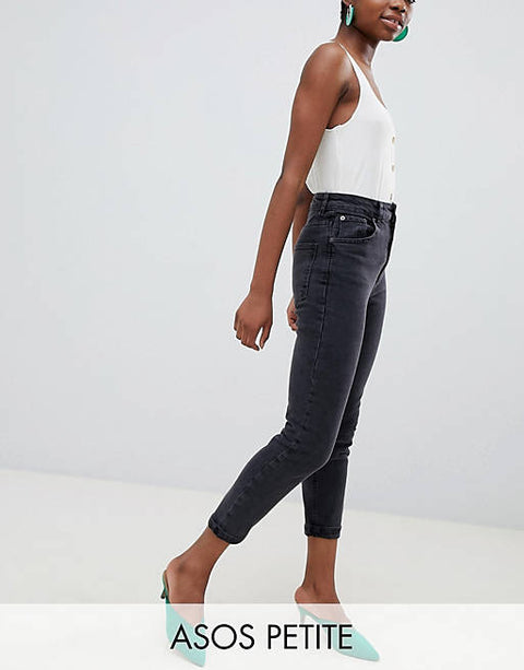 Asos Design Women's Black Jeans ANF458 (LR80)