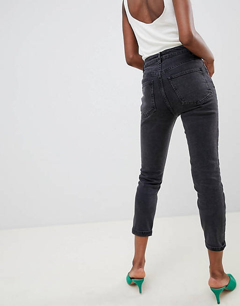 Asos Design Women's Black Jeans ANF458 (LR80)