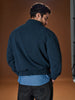 Sinsay Men's Dark Grey 1/4 Zip Sweatshirt | Sinsay In Lebanon