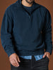 Sinsay Men's Dark Grey 1/4 Zip Sweatshirt | Sinsay In Lebanon