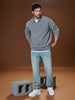 Sinsay Men's Grey Polo Neck Blouse | Sinsay In Lebanon