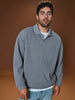 Sinsay Men's Grey Polo Neck Blouse | Sinsay In Lebanon