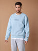 Sinsay Men's Light Blue Basic Long Sleeves Sweatshirt | Sinsay In Lebanon