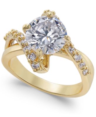 Charter Club Women's Gold Crystal Bypass Ring| Charter Club in Lebanon