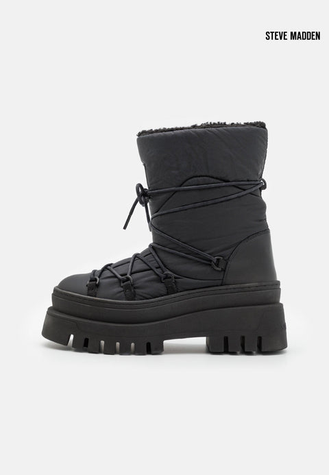 Steve Madden Women's Black Chelsey Leather Ankled Boots |Steve Madden in Lebanon