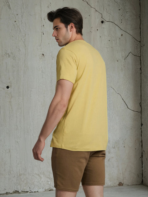 Sinsay Men's Brown Denim Shorts   | Sinsay in Lebanon