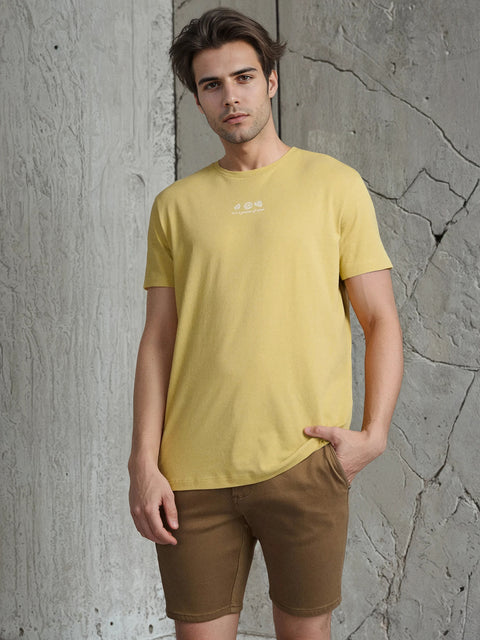 Sinsay Men's Brown Denim Shorts   | Sinsay in Lebanon