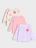 Sinsay Baby girl 3-pack blouse AYA