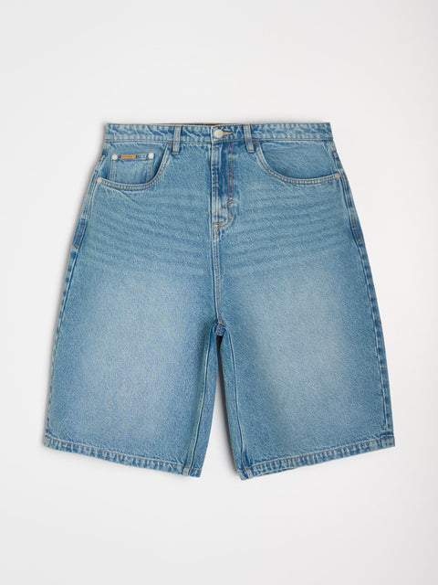 Sinsay Men's Blue Baggy denim Shorts   | Sinsay in Lebanon