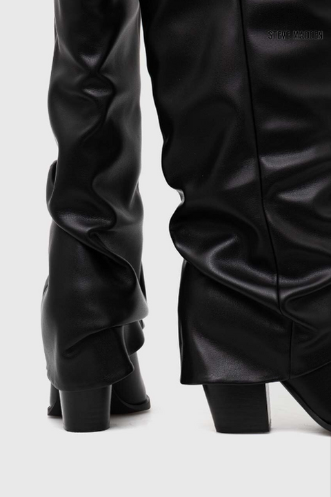 Steve Madden Women's Black Lassy High Boots |Steve Madden in Lebanon