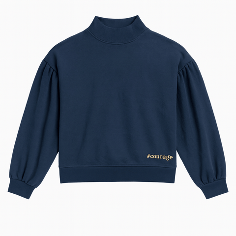 S.Oliver Girl's Navy Long-Sleeve Sweatshirt |S.Oliver in Lebanon