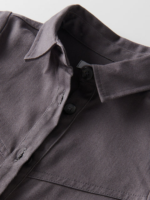 Reserved Girl's Dark Grey Cotton Dress | Reserved In Lebanon