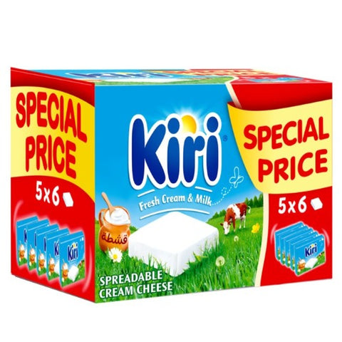 Kiri Spreadable Cream Cheese 100g  x 5 pcs