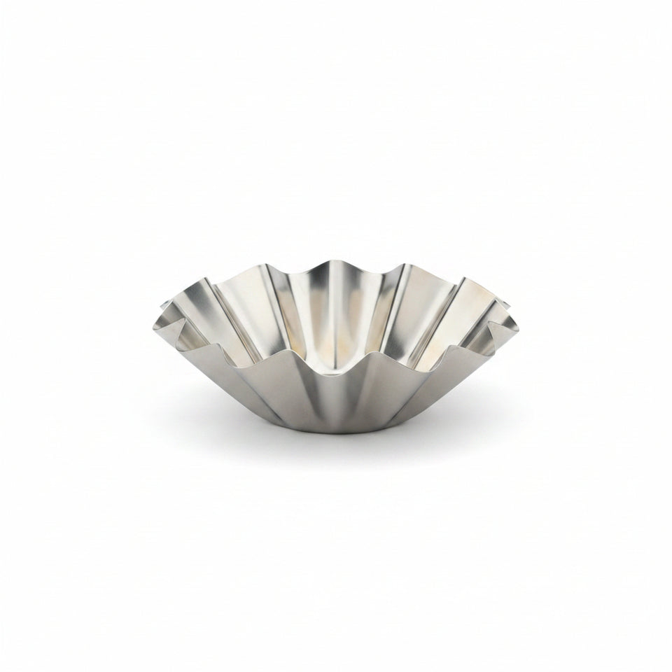 Lucky Tiger Stainless Steel Wave Fruit Bowl(SO-2048)