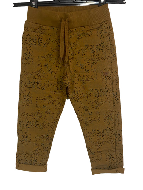 POMPdeLUX Girl's Camel Organic Jersey Sweatpants | POMPdeLUX in Lebanon