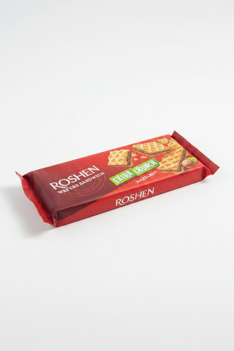 Roshen Wafers Sandwic Extra Crunch Hazelnut 142g| Roshen  In Lebanon