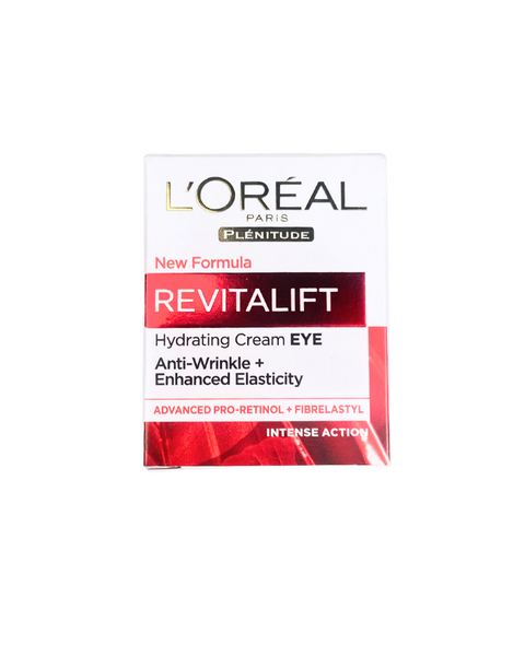 L'Oreal Paris Revitalift Hydrating Eye Cream Anti-Wrinkle +Enhanced Elasticity 15ml