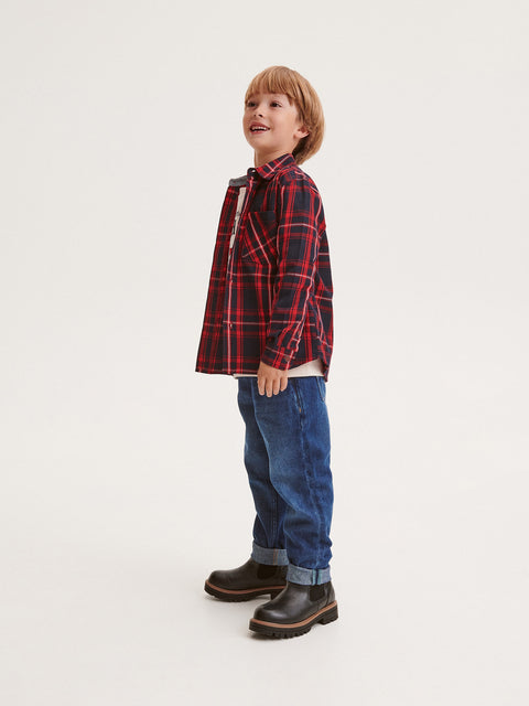 Reserved Boy's Dark Blue Carrot Jeans | Reserved In Lebanon