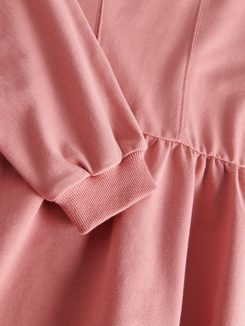 Reserved Girl's Powder Pink Cotton Dress | Reserved In Lebanon