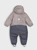 Sinsay Baby Girl's Leopard Prints Puffer Snowsuit Overall