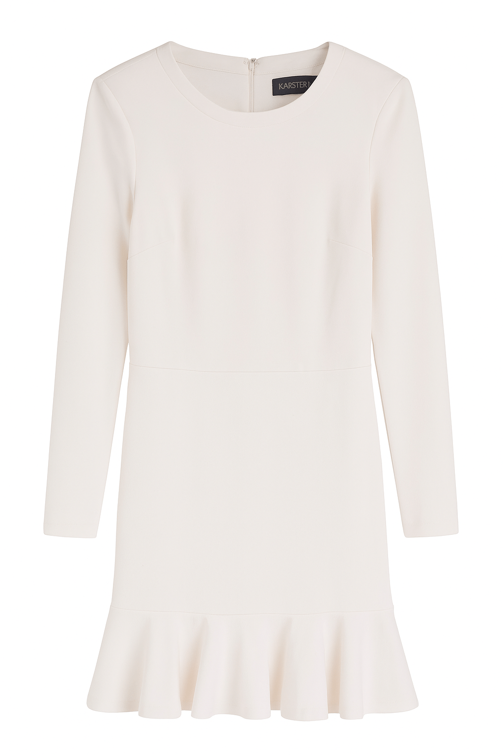 Kasper Women's White Long Sleeve Dress | Kasper In Lebanon
