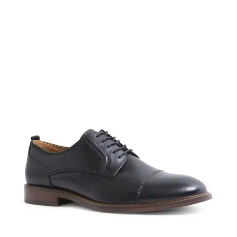Steve Madden Men's Black Leather Chadrick Casual Shoes | Steve Madden In Lebanon
