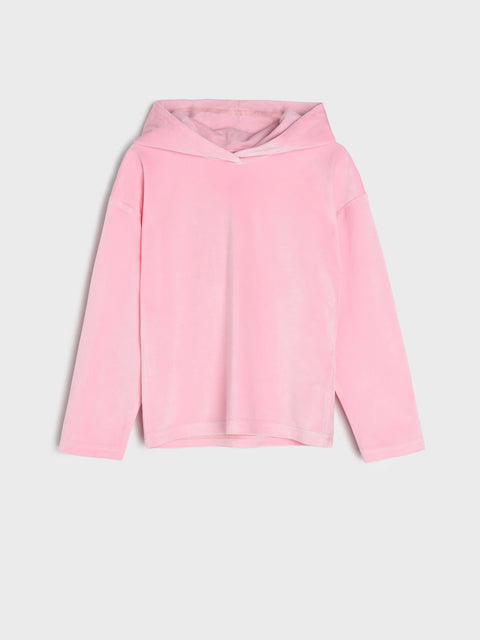 Sinsay Baby Girl's Pastel Pink Velvet Pajama Set | Sinsay In Lebanon