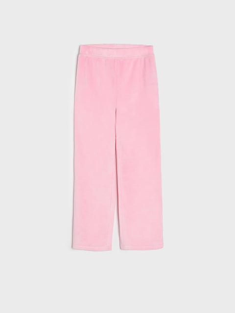 Sinsay Baby Girl's Pastel Pink Velvet Pajama Set | Sinsay In Lebanon