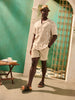 Sinsay Men's Beige Loose-Ft Shorts | Sinsay In Lebanon