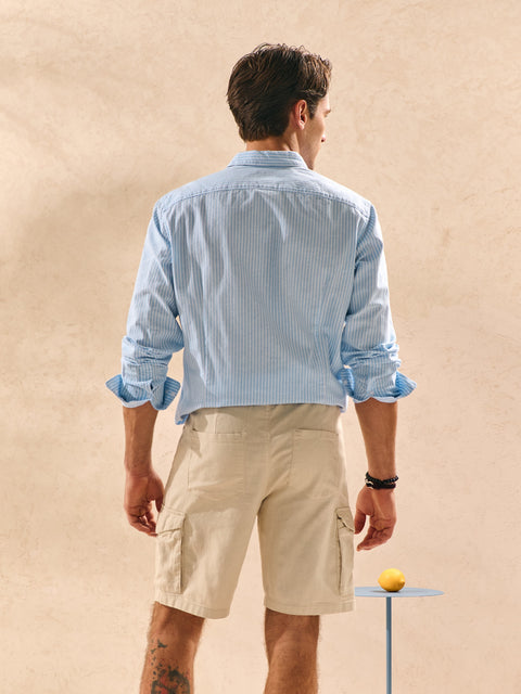 Sinsay Men's Beige Loose-Fit Cargo Short | Sinsay In Lebanon