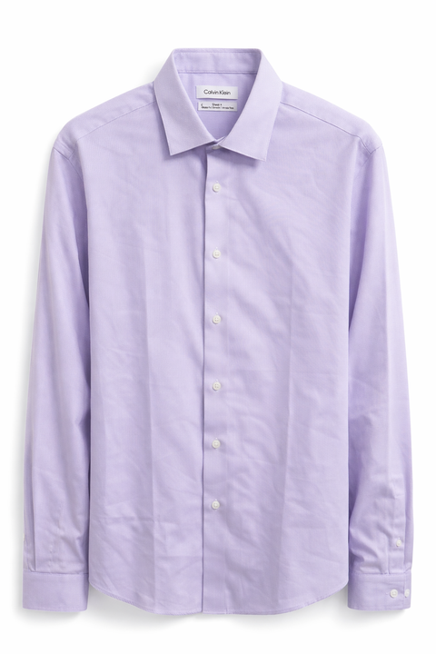 Calvin Klein Men's Lilac Long Sleeve Shirt | Calvin Klein In Lebanon