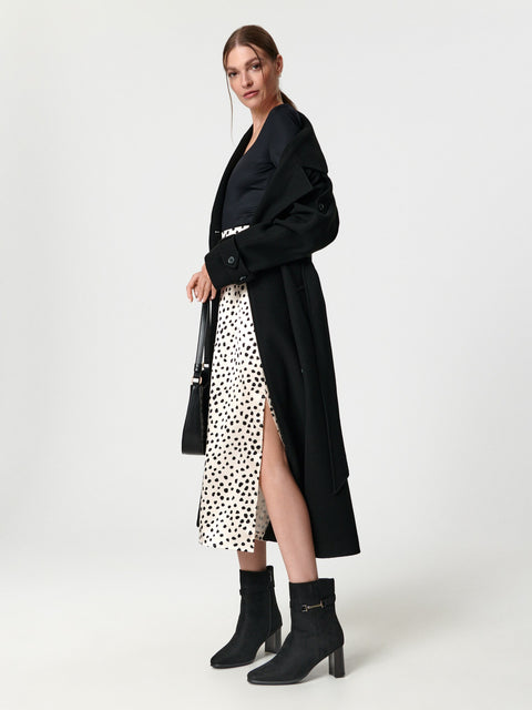 Sinsay Women's Black Plain Heeled Ankle Boots | Sinsay In Lebanon