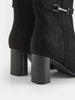 Sinsay Women's Black Plain Heeled Ankle Boots | Sinsay In Lebanon