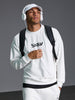 Sinsay Men's White Regular Fit Basic Hoodies | Sinsay In Lebanon