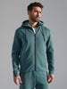 Sinsay Men’s Green Alpine-Teal Performance Zip Hoodie | Sinsay Lebanon